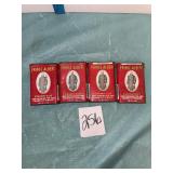 VTG Prince Albert crimp cut tobacco tins lot