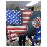 new Harley Davidon flag large size