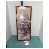 framed Japanese artwork