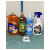 all new home cleaning supplies lot