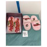 Sweet Thang slippers and flip flops sz small