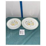 Corelle Spring Meadow plates lot