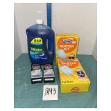 all new home cleaning supplies lot