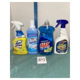all new home cleaning supplies lot