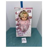 baby touch n talk interactive teaching doll