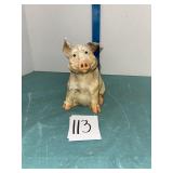 resin pig statue