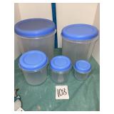 food storage canister set like new