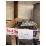 Lot of Husky T-Handle Hex Keys and Metal Hose Clam