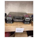 Husky Portable Plastic Parts Organizer with Clear