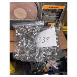 Bulk Lot of Metal Worm Drive Hose Clamps in Two Pl