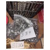 Bulk Lot of Metal Worm Gear Hose Clamps