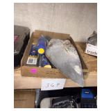 Assorted Used Masonry and Tiling Hand Tools in Car