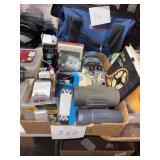 Mixed Lot of Electrical Components, Lighting, and