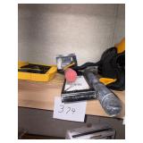 Mixed Lot of Used DeWalt Bit Set, Paint Tools, and