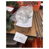 New Off-White Light Fixture Head Component