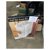 new pull out trash bin
