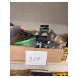 Mixed Lot of Hardware, Tapes, and Tools