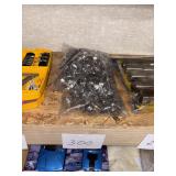 Bulk Lot of Metal Hose Clamps in Clear Plastic Bag
