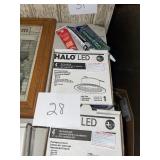 Halo Led light fixture