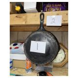 Montgomery Ward cast iron skillet
