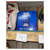 Bud Light 5 can refrigerator