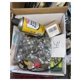 new hose clamps and tools box lot
