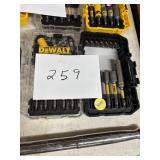 DEWALT Bit Sets and Long Metal Handle Tool