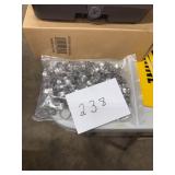 Lot of 238 Metallic Worm Drive Hose Clamps