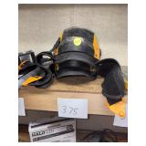 ToughBuilt Black and Orange Work Knee Pads