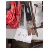 Assorted Pry Bars and Wrecking Bars Tool Lot