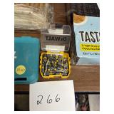 DEWALT Screwdriver Bit Set in Clear and Yellow Cas