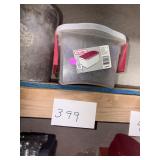 Sterilite Storage Container with Black Electric Sa