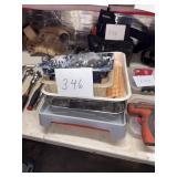 Mixed Lot of Stacked Utility Trays and Containers