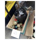 Christmas decor box lot