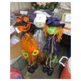 3 standing tall Halloween decorations