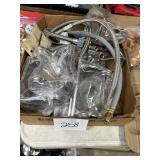 Chrome Bathroom Faucet and Supply Lines Set
