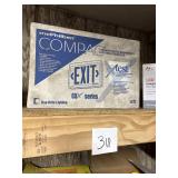 McPhilben Compac CXX Series LED Exit Sign