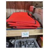 High-Visibility Orange Safety Vests