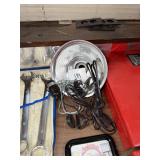 Dual Socket Metal Reflector Light Fixture