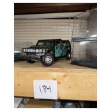 Marvel Incredible Hulk Hummer Diecast Model