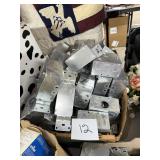 Lot of Steel Electrical Junction Boxes