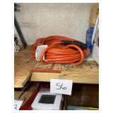 Heavy-Duty Orange Extension Cord