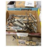 Assorted Metal Turnbuckles and Hardware Lot