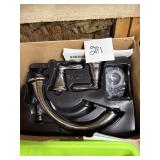 Polished Chrome Widespread Bathroom Faucet