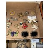 Vintage Costume Jewelry Brooch Collection