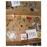 Vintage Fashion Jewelry Brooch Collection