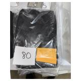 Classic Black Leather Clutch