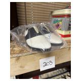 Vintage Coafys Black and White Saddle Shoes