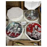 Set of 3 Collectible Dalmatian Dog Plates