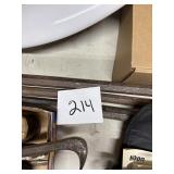 Set of Three Heavy-Duty Steel Pry Bars